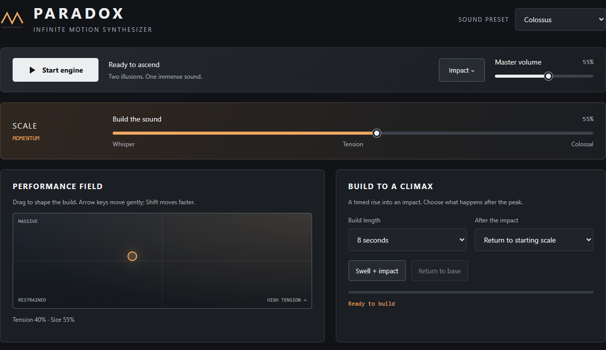PARADOX interface